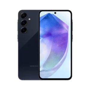 Samsung Galaxy A55 5G, Câmera Tripla Traseira de até 50MP, Selfie de 32MP, Nightography, Apagador de objetos, Design em metal e vidro, IP67, Super AMOLED 6.6″ 120Hz Vision Booster, 128GB – Azul Escuro