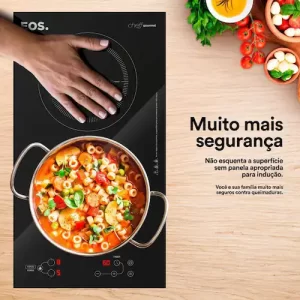 Cooktop de Indução Duas Bocas Eos Eci02ep 220v