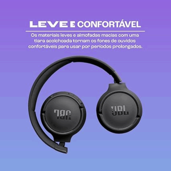 JBL, Fone de Ouvido On ear, Tune 520BT - Preto - Imagem 4