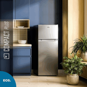Geladeira Eos 240 Litros Duplex Inox Erv270ds 110v
