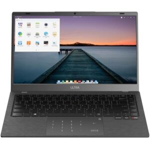 Notebook Ultra, com Linux, Processador Intel Core i3, 4GB 240GB SSD, Tela 14 Pol. HD Cinza Escovado – UB481