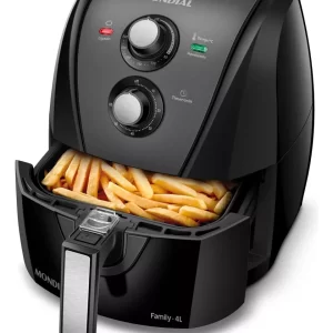 Fritadeira sem óleo air fryer 4L Mondial preto 1500W AFN-40-BFT