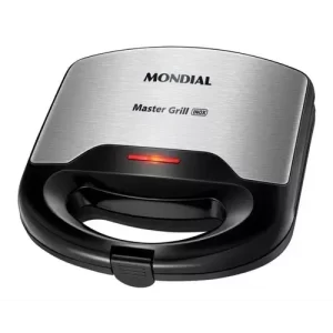 Sanduicheira Master Grill Mondial Preto/Inox 750W S-20